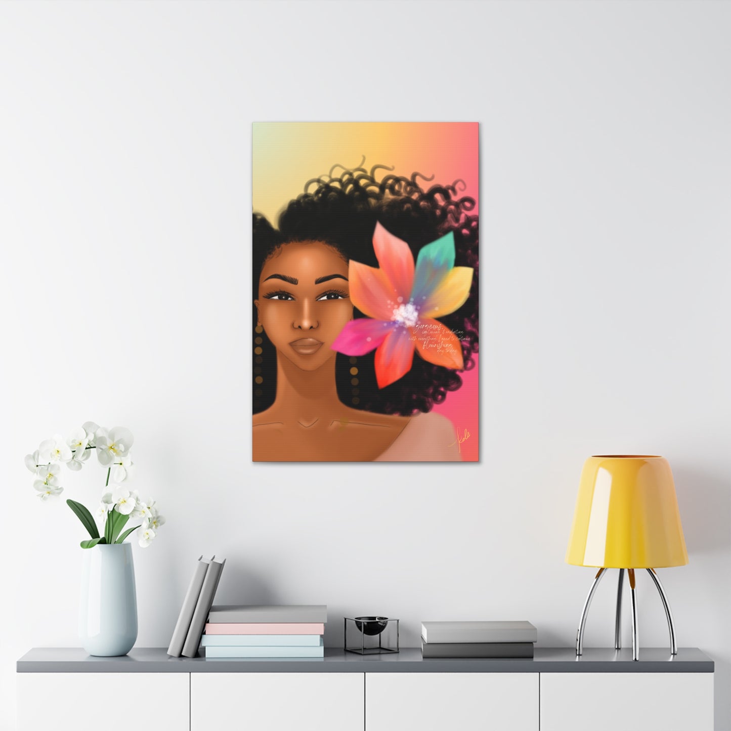 Gorgeous & Glowing - Canvas Gallery Wraps