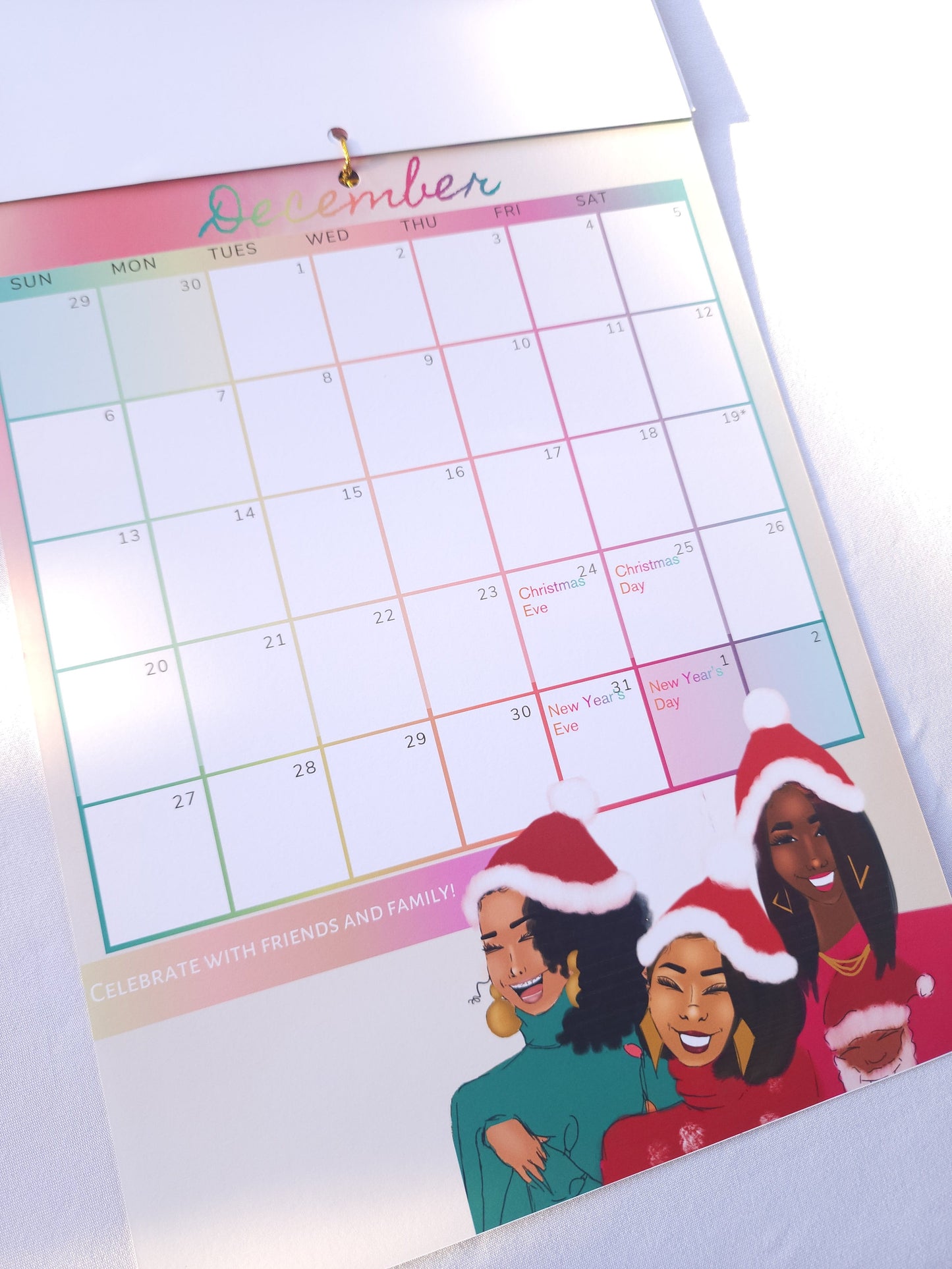 Blossoming Oh So Beautifully - Wall Calendar w/Free Shipping