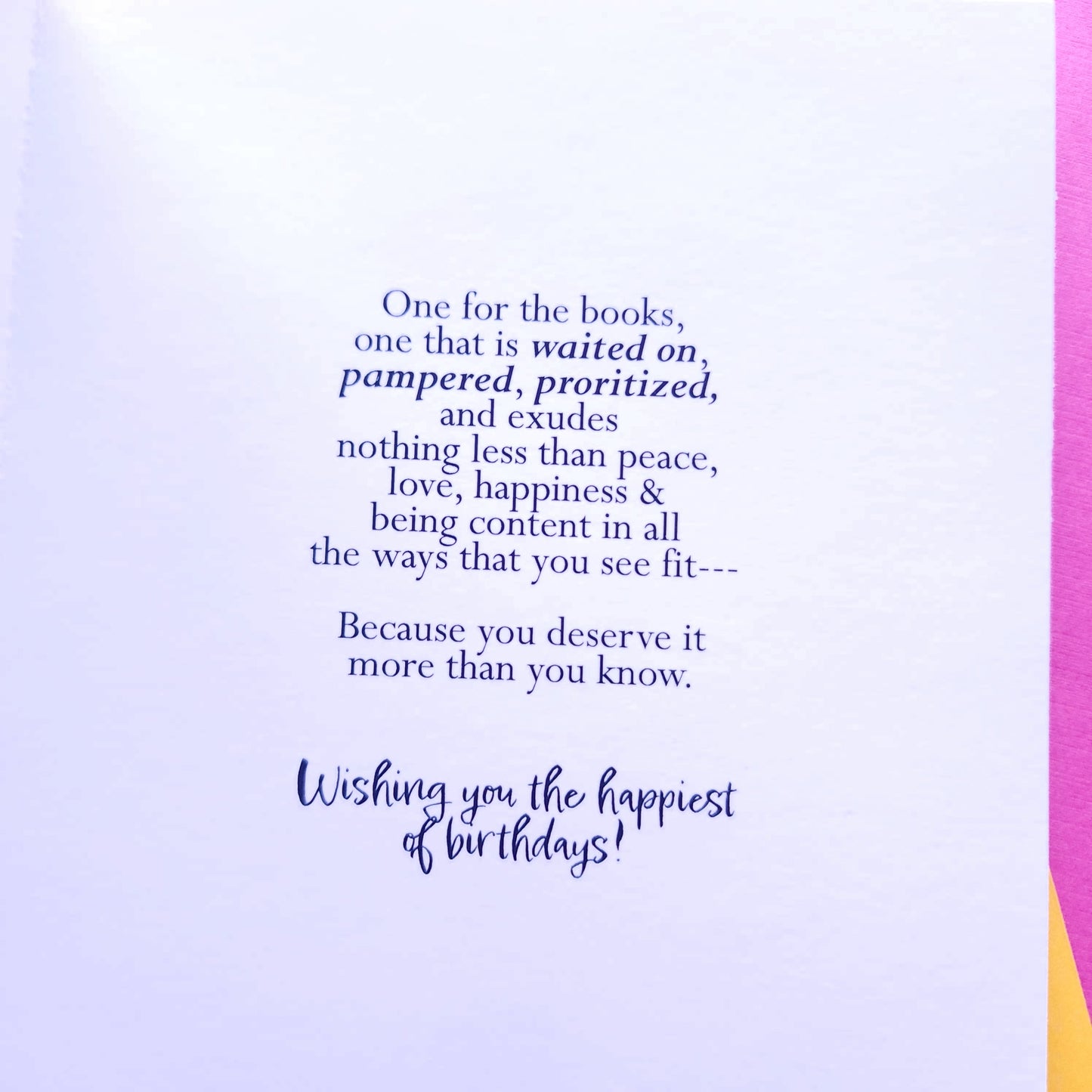 Happy Birthday/She's Ready! - 5x7 Card