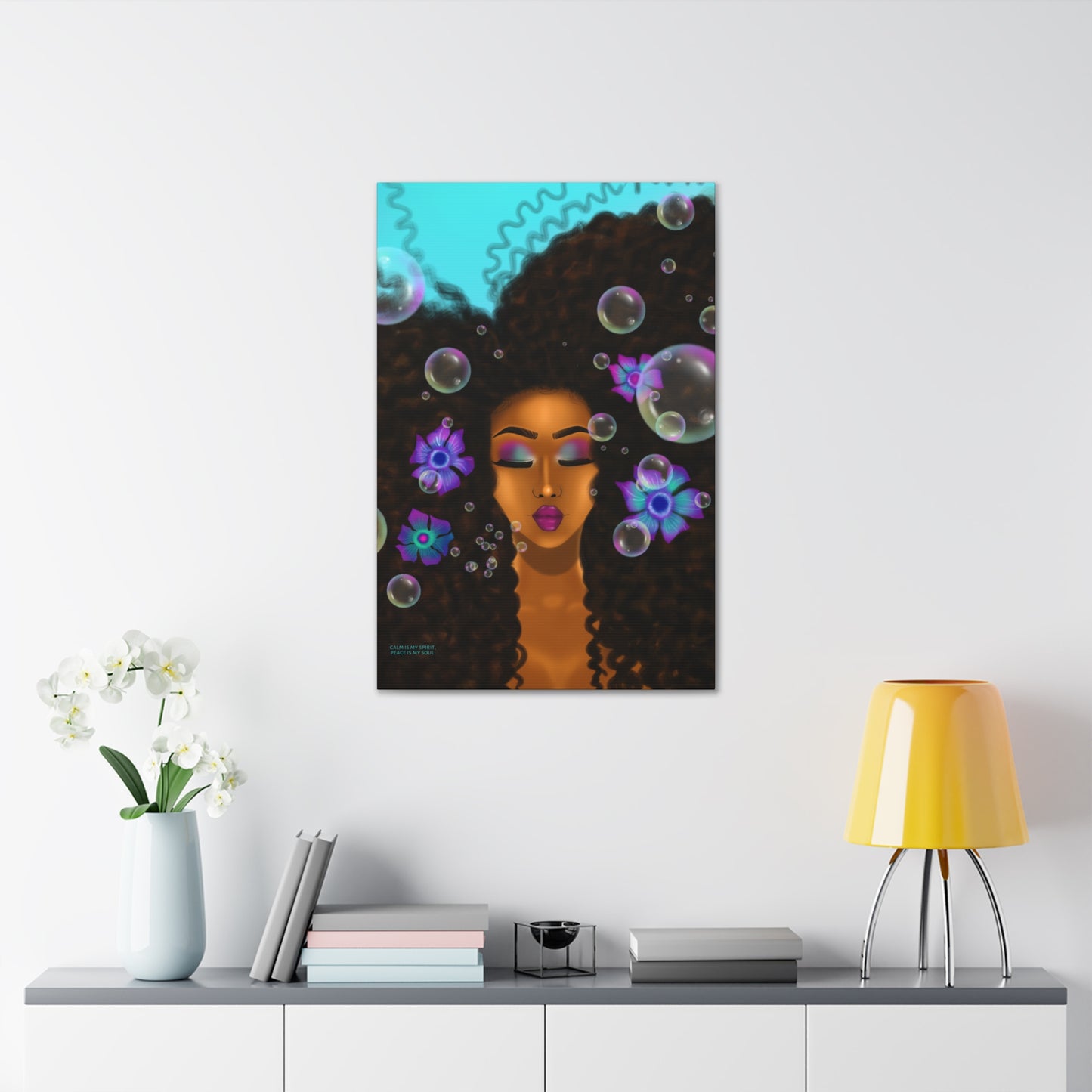 Calm Is My Spirit - Canvas Gallery Wraps