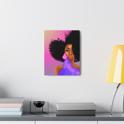 Showing Up - Canvas Gallery Wraps