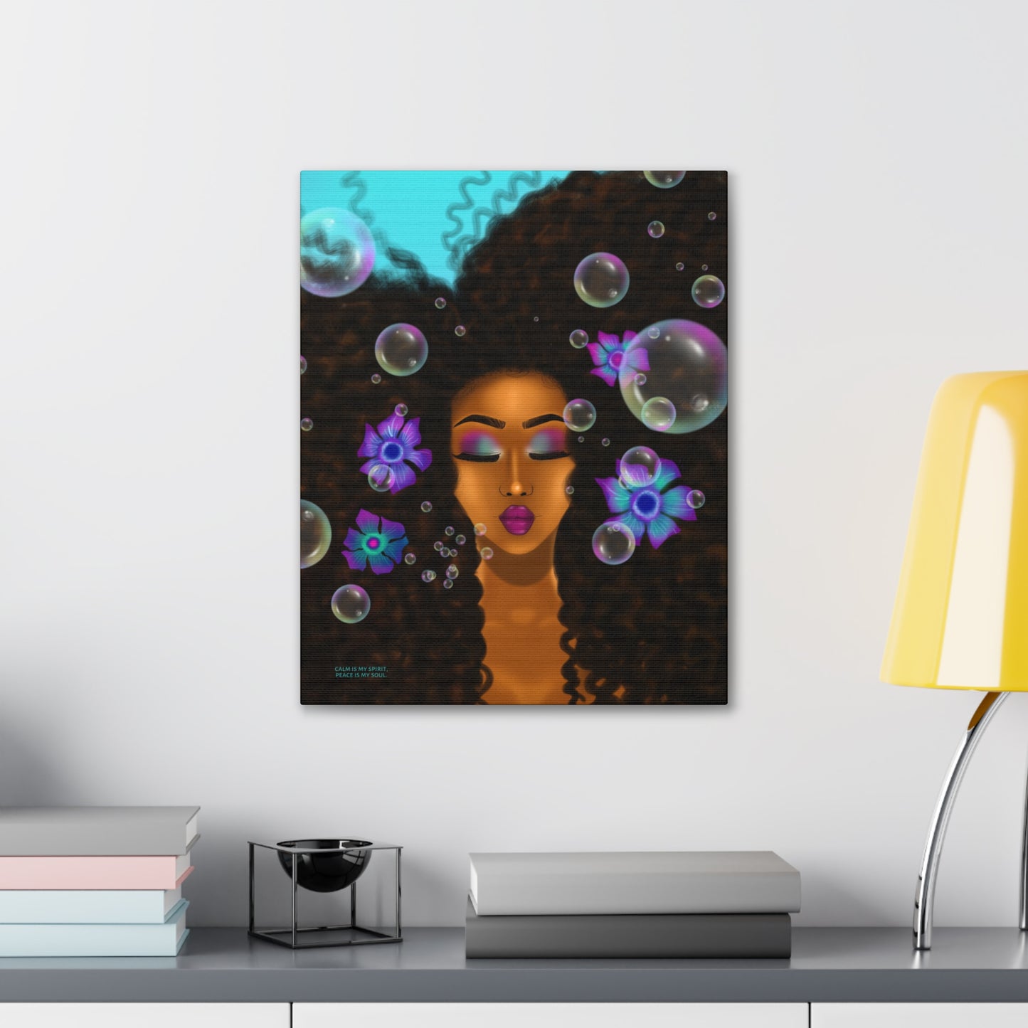 Calm Is My Spirit  - Canvas Gallery Wraps