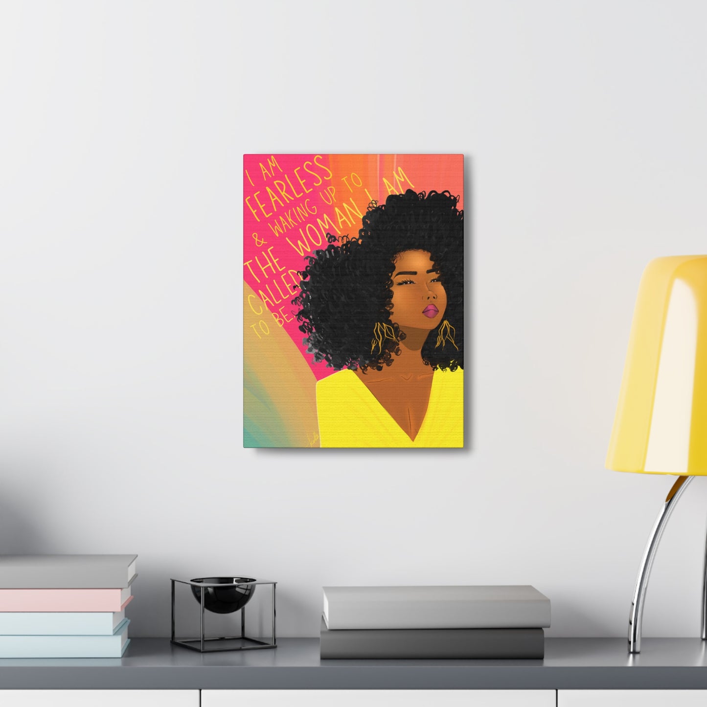 I Am Fearless - Canvas Gallery Wraps