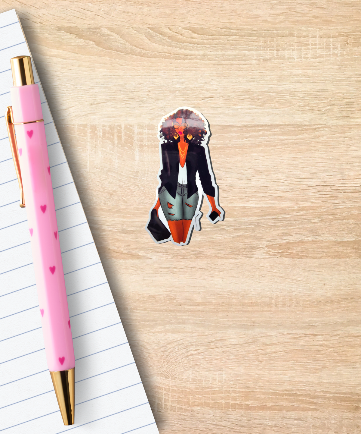 Sticker Ff Png Boss Lady - Gloss Sticker – Keliah Dyann