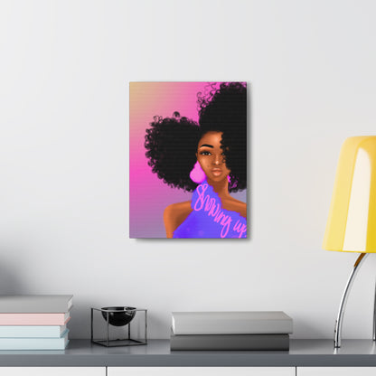 Showing Up - Canvas Gallery Wraps