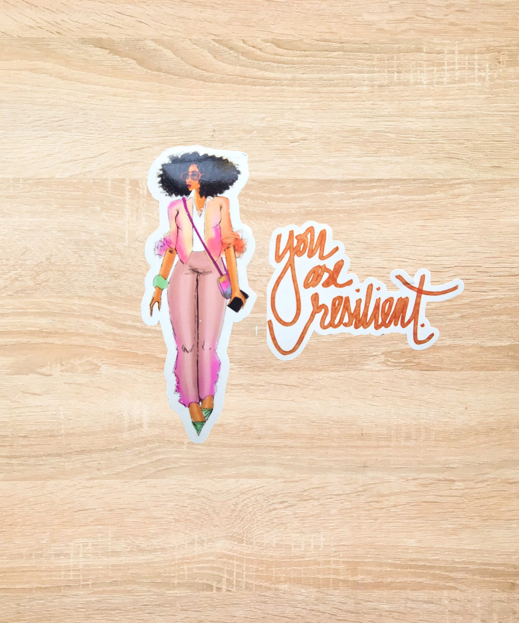 You Are Resilient - Sticker Set – Keliah Dyann