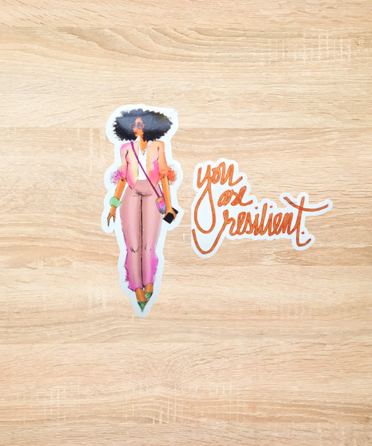 You Are Resilient - Sticker Set
