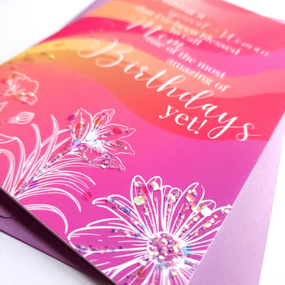 Bonus Mom/Mom N' Love - Happy Birthday Card