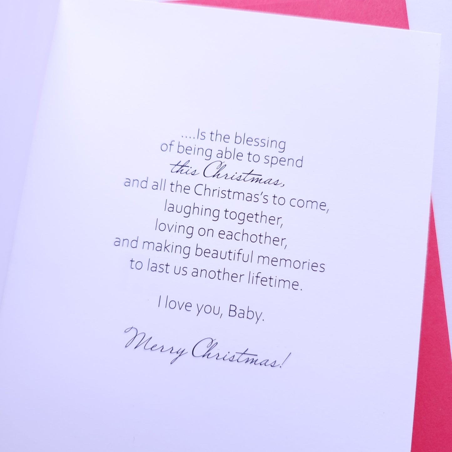 My Only Wish This Christmas - Christmas Card | Black Holiday Cards | Black Love