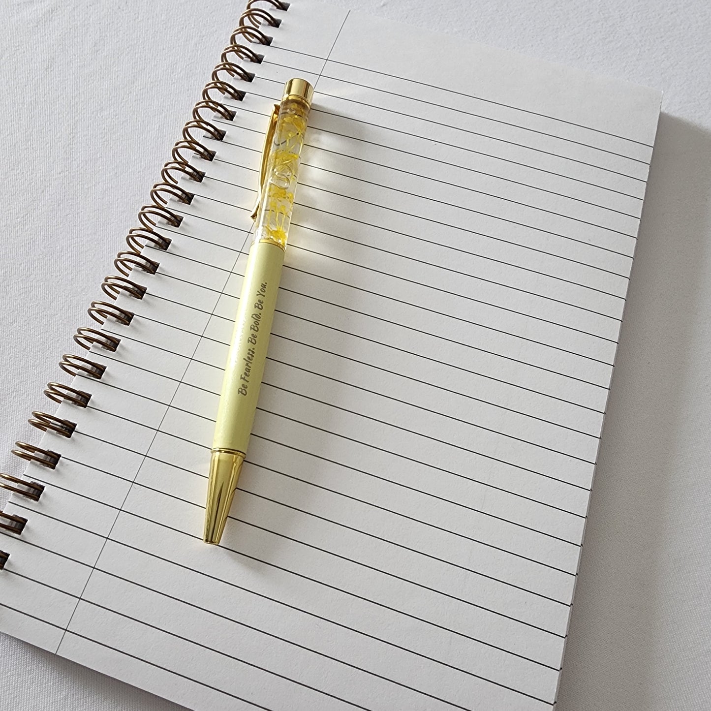 Floral Affirmational - Ink Pen