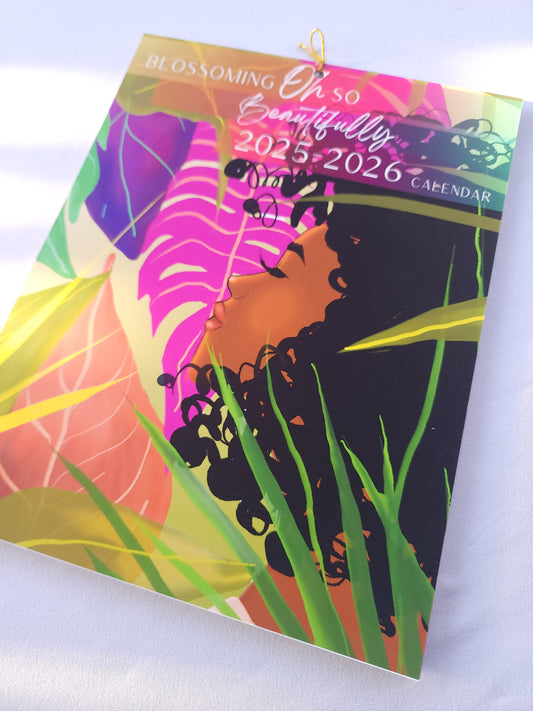 Blossoming Oh So Beautifully - Wall Calendar w/Free Shipping