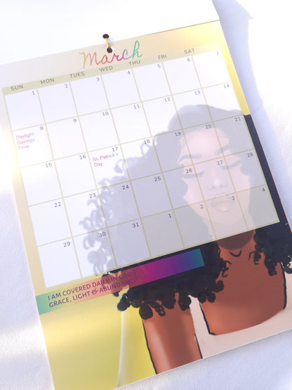 Blossoming Oh So Beautifully - Wall Calendar w/Free Shipping