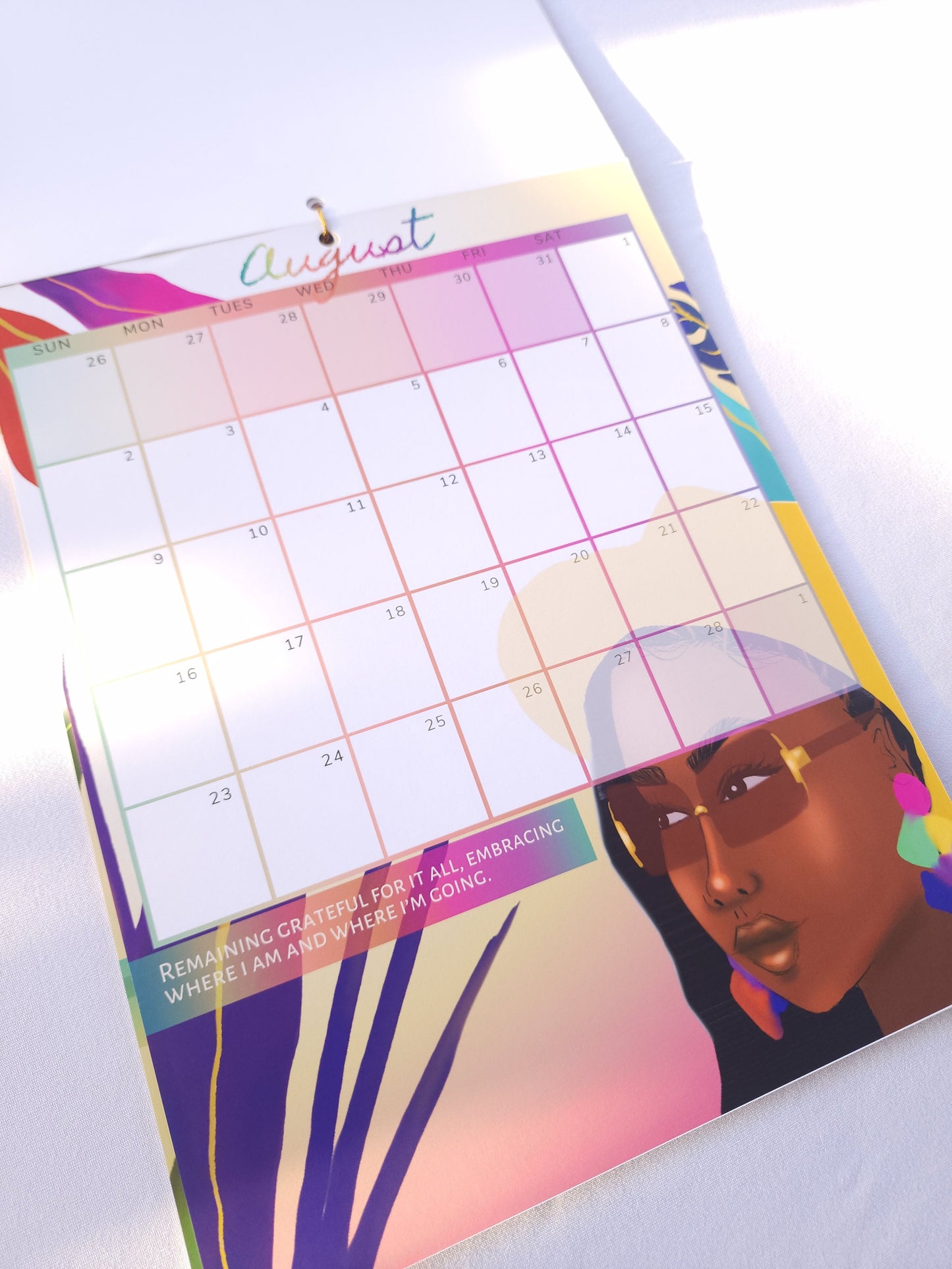 Blossoming Oh So Beautifully - Wall Calendar w/Free Shipping