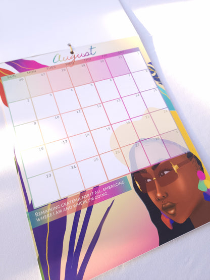 Blossoming Oh So Beautifully - Wall Calendar w/Free Shipping