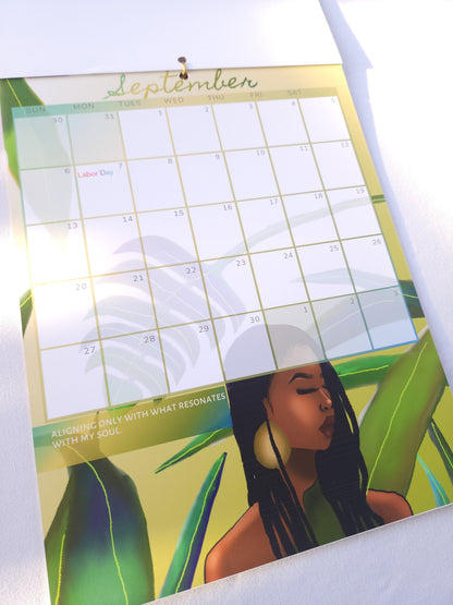 Blossoming Oh So Beautifully - Wall Calendar w/Free Shipping