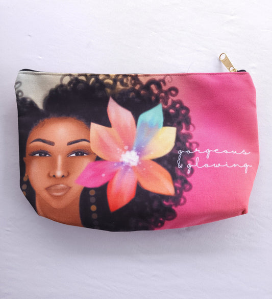 Gorgeous & Glowing- Accessory Pouch