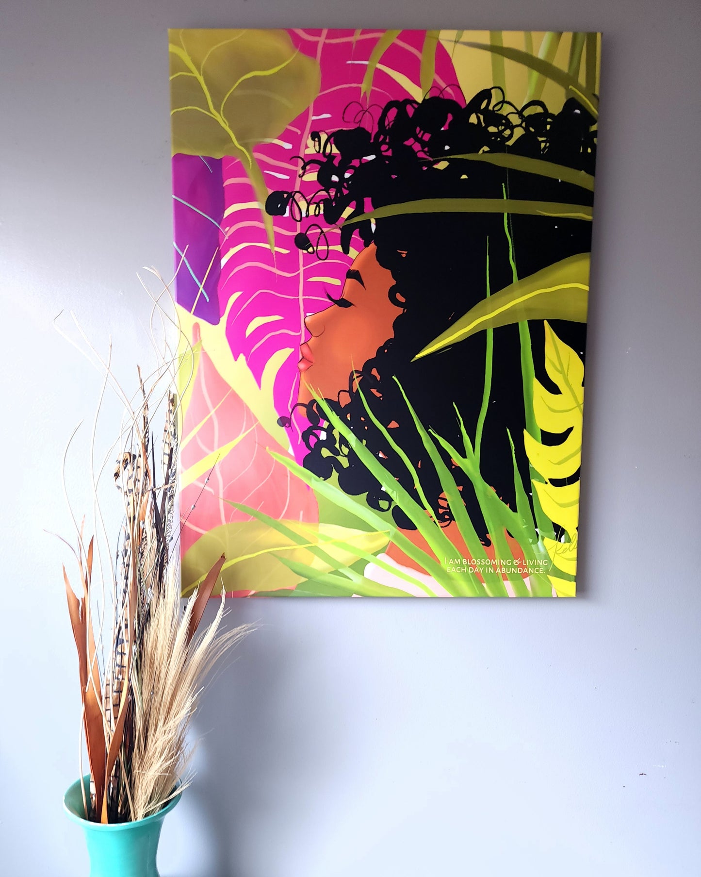 Blossoming Beautifully - 30x40 Canvas Art