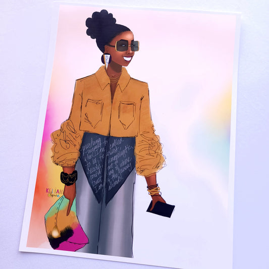 She's Ready - 8.5x11 Gloss Unframed Print