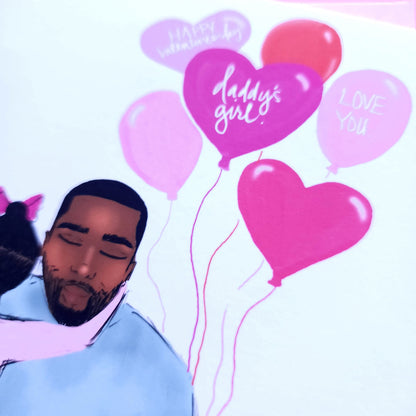 Happy Valentine's Day Princess! - Daddy to Daughter Card