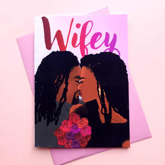 New! - "Wifey" - Love/Valentine's Greeting Card