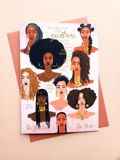 Reminding You, Queen - Empowerment/Lifting/Queen/ Card