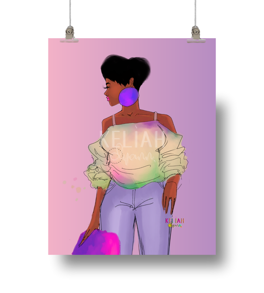 Flourishing - 8.5x11 Unframed Art Print