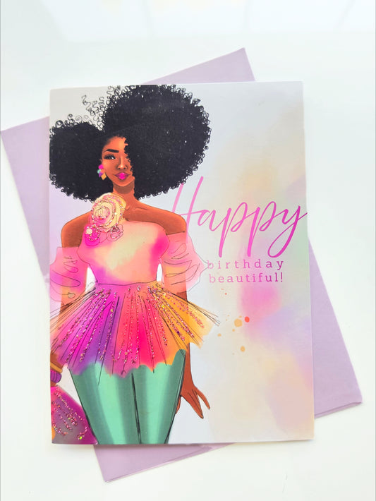 Sparkle & Glow - Birthday Card