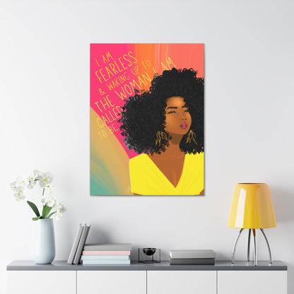 I Am Fearless - Canvas Gallery Wraps