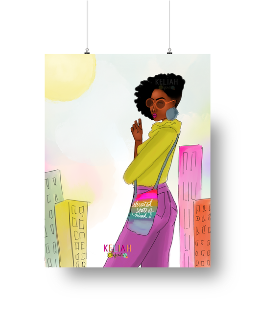 Elevated Mindset - 8.5x11 Unframed Print