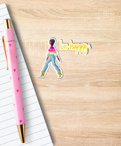 Be Happy- Sticker Set