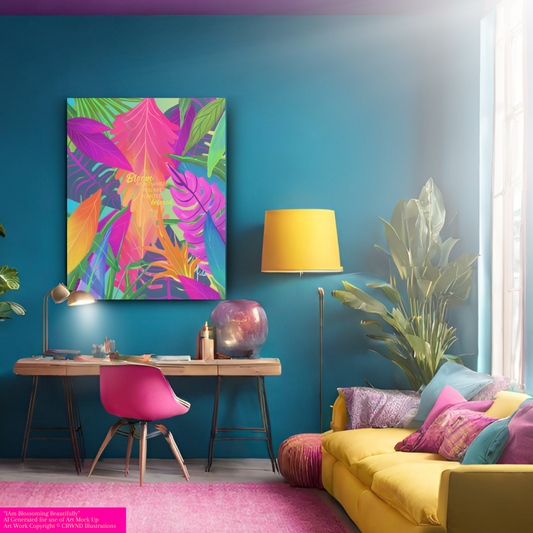 Bloom Right Where You Are Planted, Beloved - Canvas Gallery Wraps