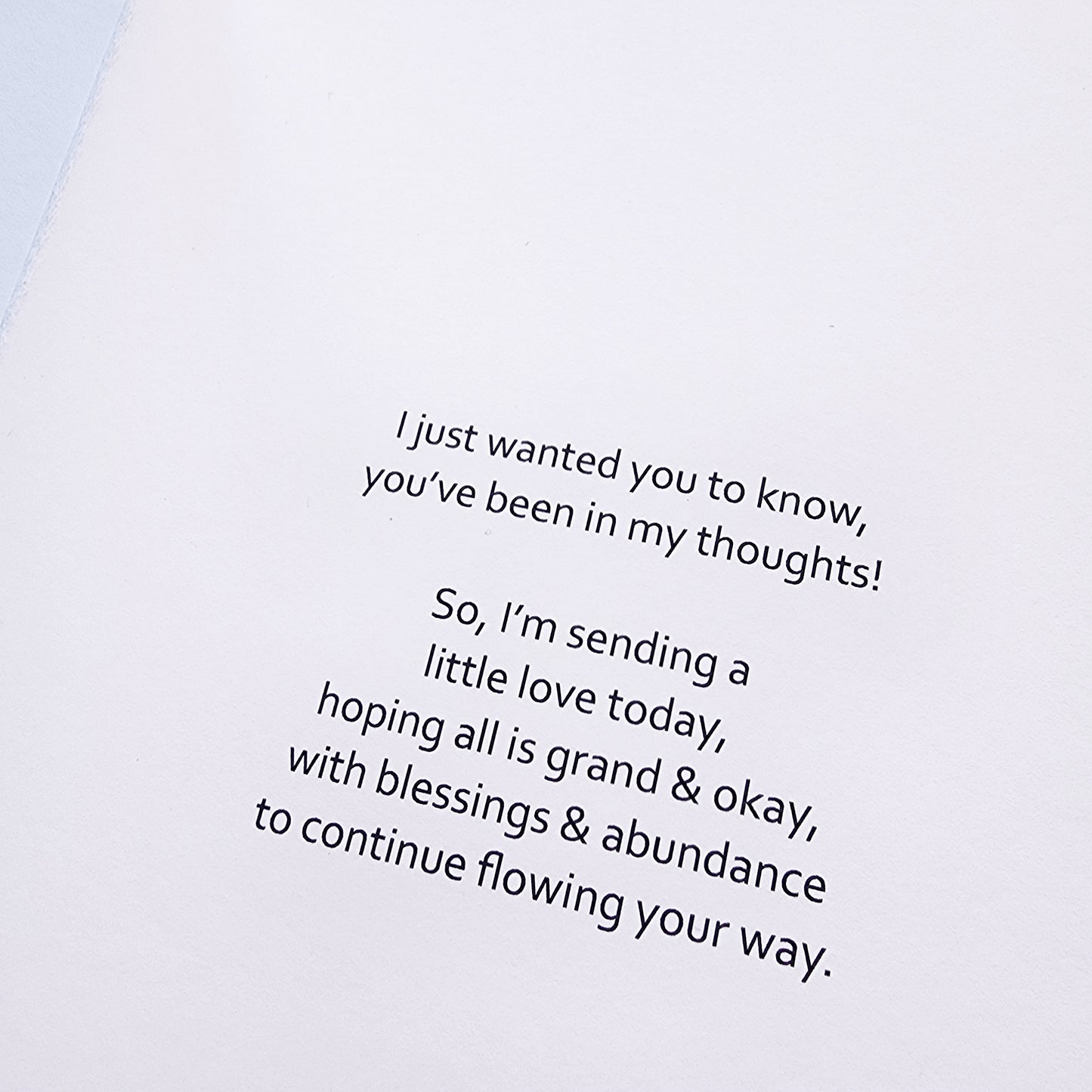 Thinking Of You - 5x7 Card