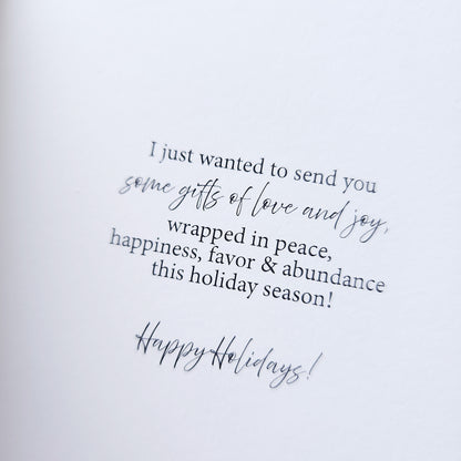 Wishing You a Joyful Christmas! - Holiday Card