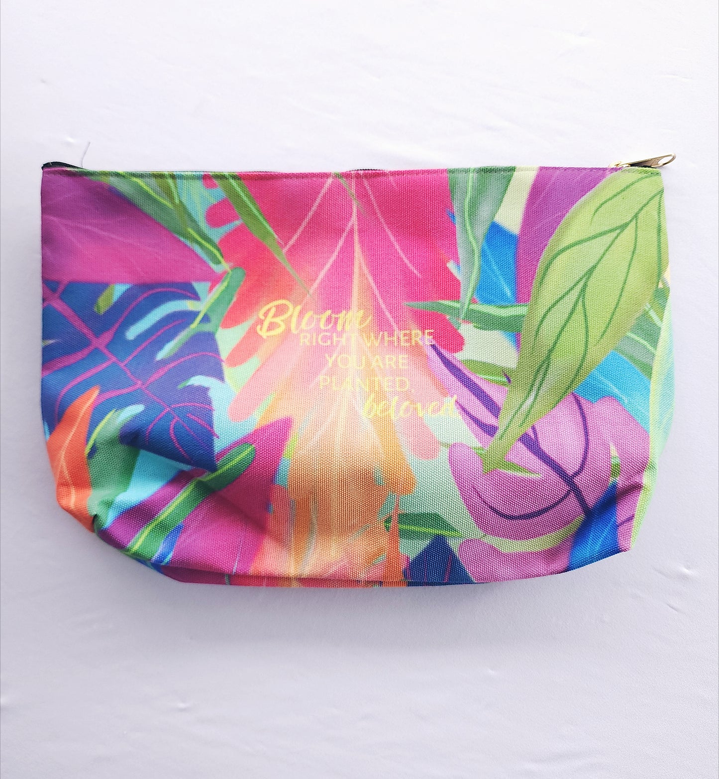 Blossoming Where You Are Planted - Accessory Pouch