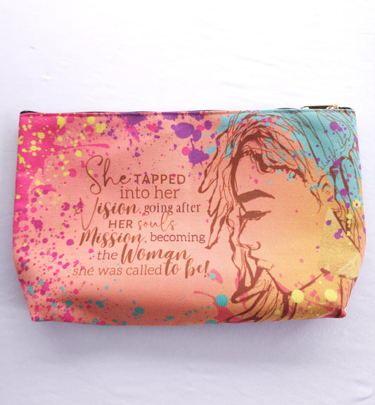 She Tapped In- Accessory Pouch