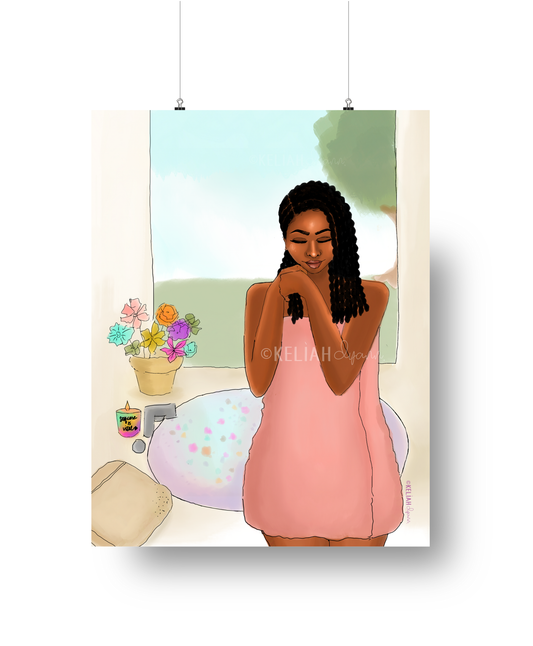 Selfcare Is Vital - 8.5x11 Print