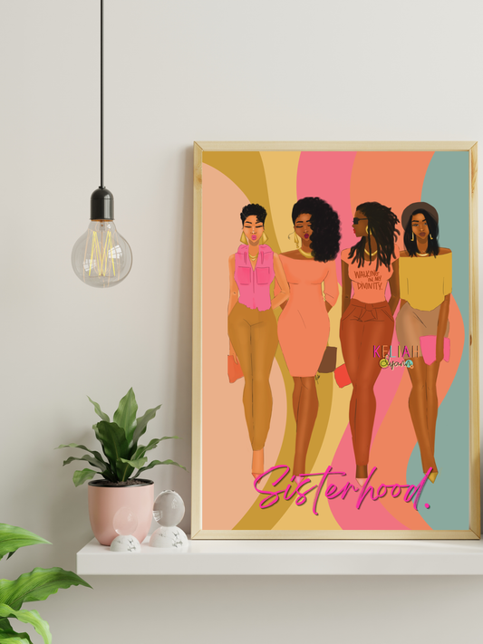 Sisterhood - 8.5x11 Unframed Art Print