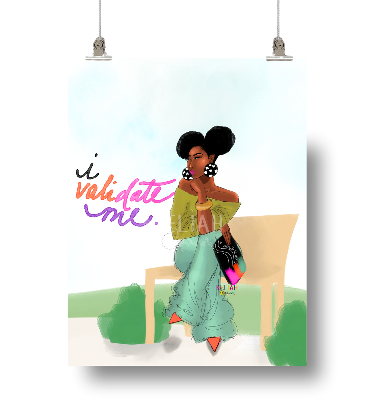 I Validate Me - 8.5x11 Unframed Art Print