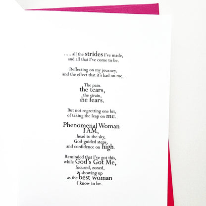 Celebrating Me! - Affirmation Card