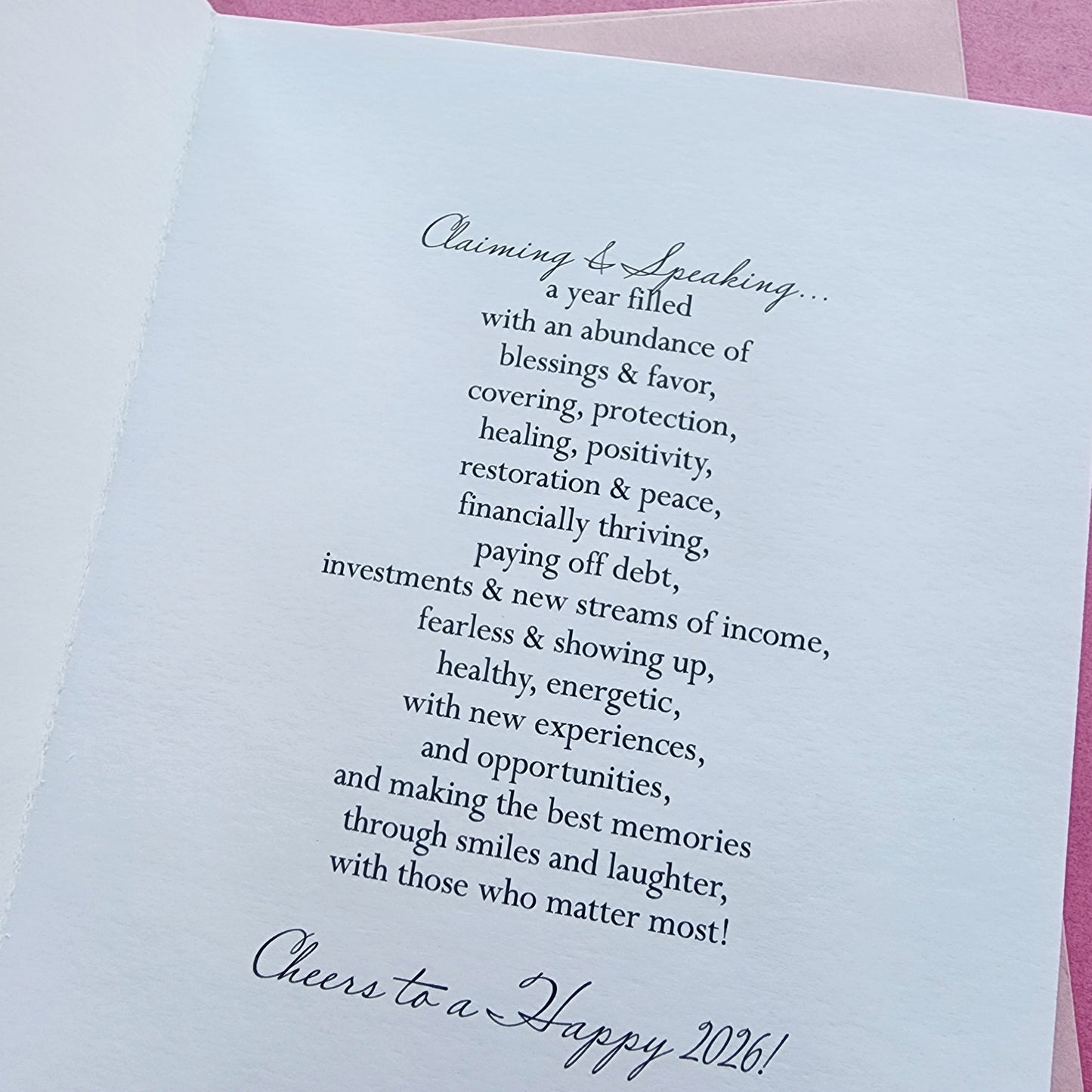 Happy New Year 2026! - Greeting Card